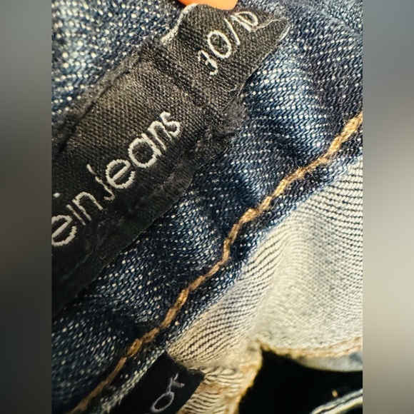 New! Calvin Klein Lean Bootcut Jeans Size 10 - Picture 6 of 8